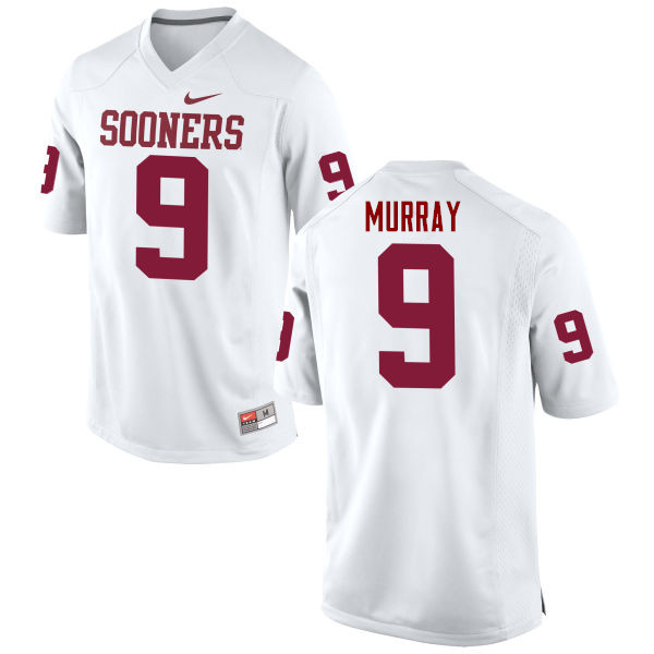 Oklahoma Sooners #9 Kenneth Murray College Football Jerseys Game-White